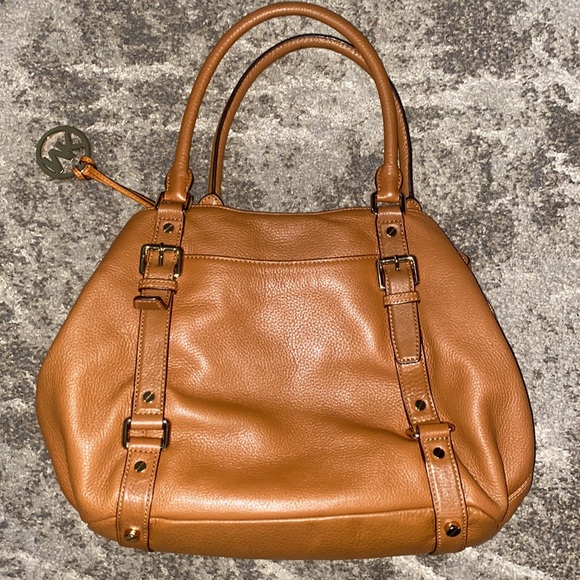 🌟Michael Kors Bedford Large Belted Pebbled Smooth Calfskin Leather Carryall - Picture 4 of 4